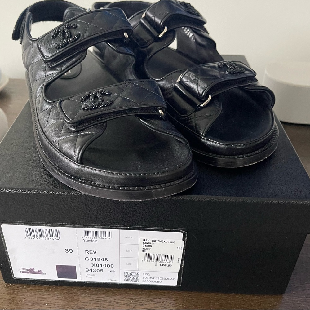 Chanel Dad sandals